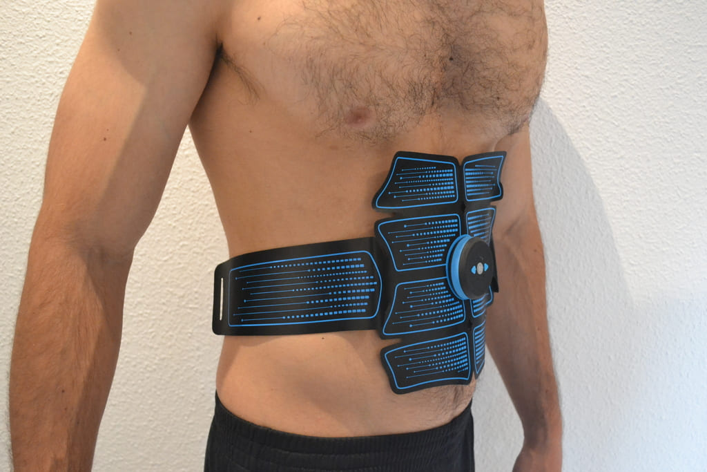 Electroestimulador Muscular Abdominal, Masajeador Eléctrico con Cinturón,  Dispositivo de entrenamiento Profesional para ejercitar el cuerpo - Crazy  Opportunities