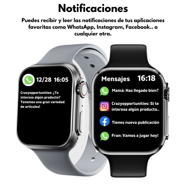 Smartwatch con Llamadas y Whatsapp: ¿Cuál elegir? - Powerplanet
