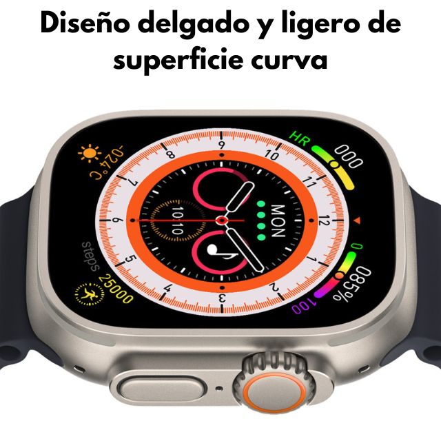 Hello Watch 3 Plus con pantalla AMOLED 4 GB de 2,04 pulgadas, Smartwatch  para hombres y mujeres compatible con Android e IOS IP68 color negro