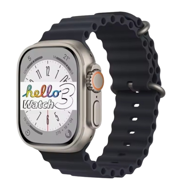 Hello Watch 3 + Plus Ultra Amoled 4gb - Reloj Inteligente
