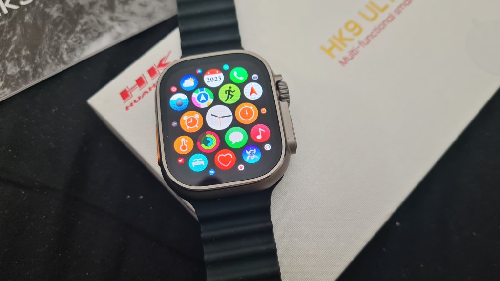 Reloj Inteligente HK9 Ultra 2 Smartwatch AMOLED 2,12 49mm Waterprof IP68  Llamadas Bluetooth Chat GPT Reloj de Fitness para Android iOS Ideal para el  Hombre y Mujer (Silicona Negra) : : Electrónica