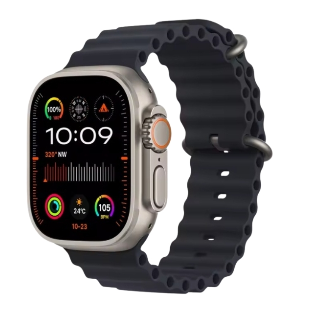 Smartwatch HK9 Ultra 2 con pantalla AMOLED 2 GB de 2,12 pulgadas, Reloj  para hombres y mujeres compatible con Android e IOS IP68 color negro