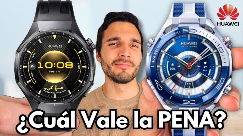Huawei Watch Ultimate 2 vs GT 6 Pro ¿Diferencias que JUSTIFICAN el PRECIO?
