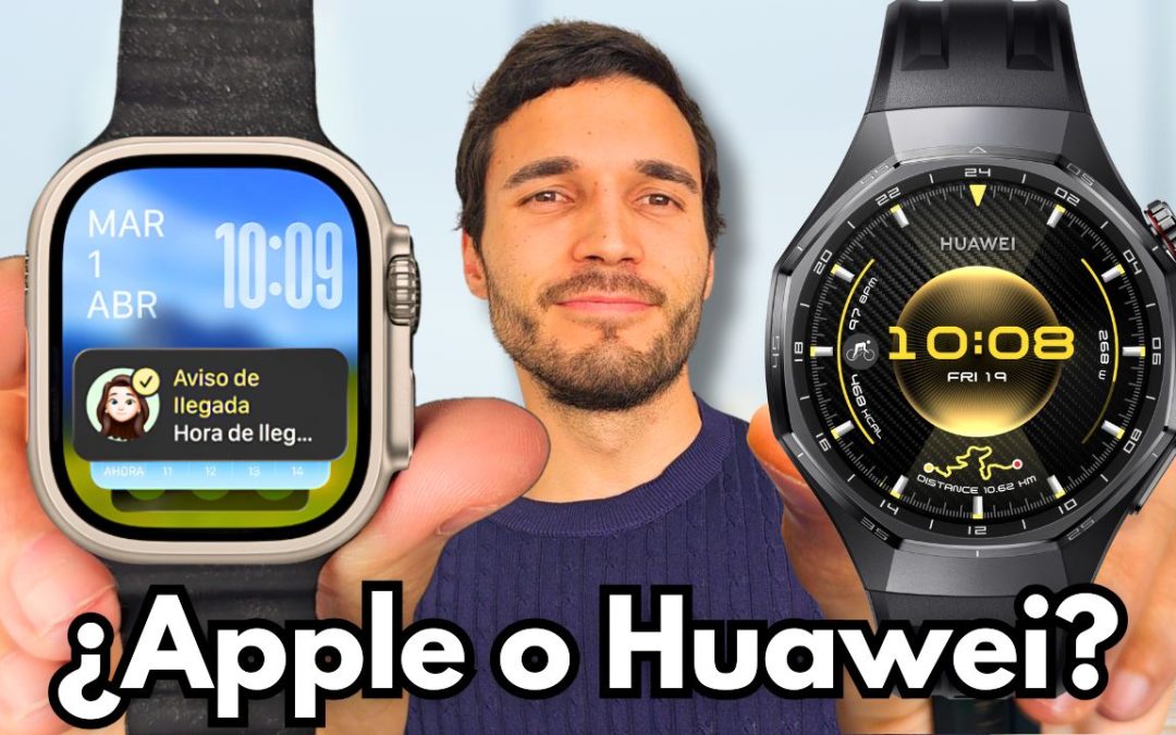 ¿APPLE o HUAWEI? Huawei Watch GT 6 Pro vs Apple Watch Ultra 3