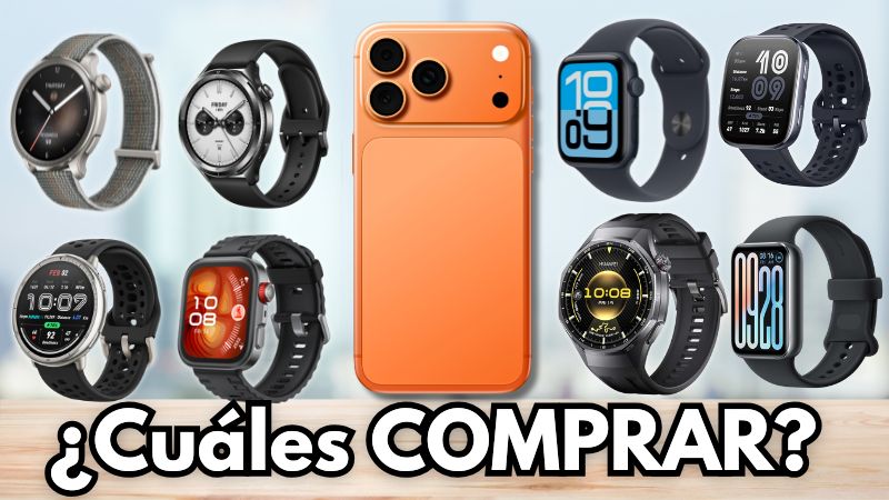 ¡MEJORES SMARTWATCH PARA iPHONE! ¿Cuál COMPRAR y POR QUÉ?