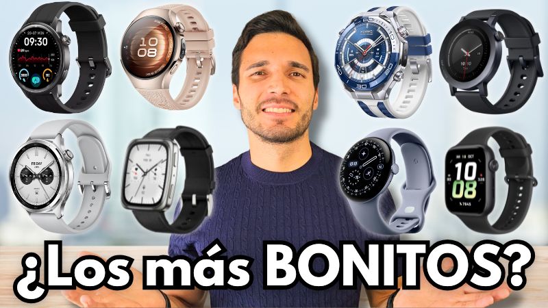 ¿Cuáles son los Smartwatch MÁS BONITOS y ELEGANTES para COMPRAR?